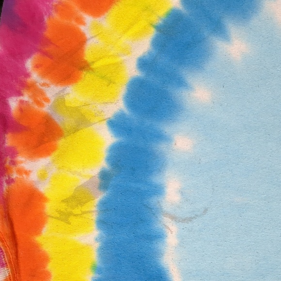 Grateful Dead tie dye skull and Roses T-shirt size Large - Picture 9 of 9